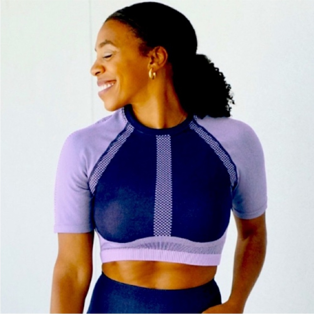 NWT Fabletics Jessie Seamless Crop Top size Medium